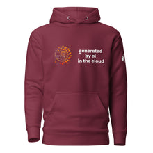 Load image into Gallery viewer, generated by ai in the cloud hoodie
